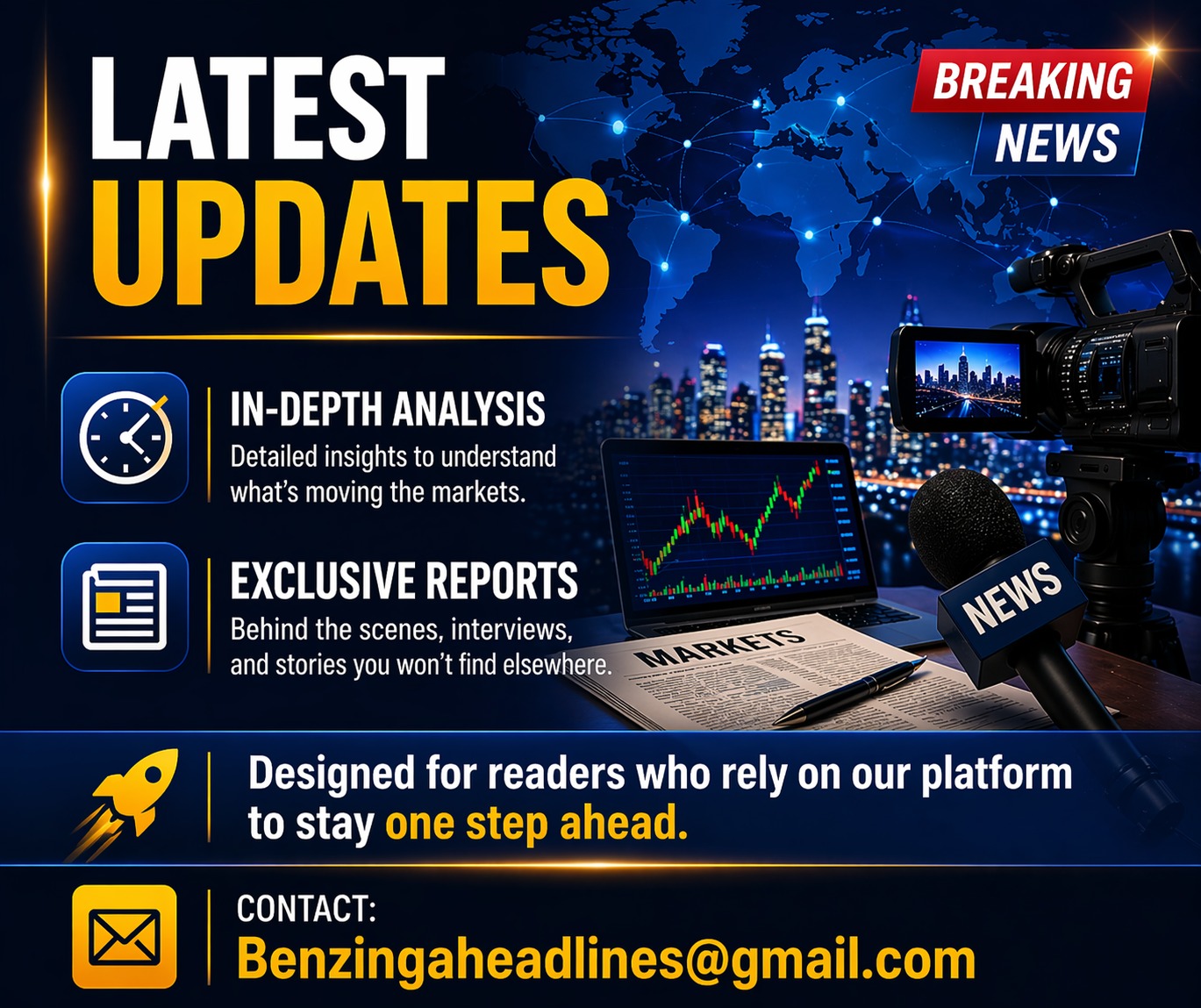 Benzinga Banner Ad