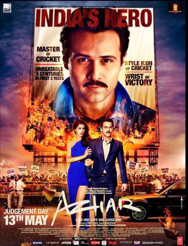Azhar (2016) Bollywood Hindi Movie BluRay HD ESub Azhar
