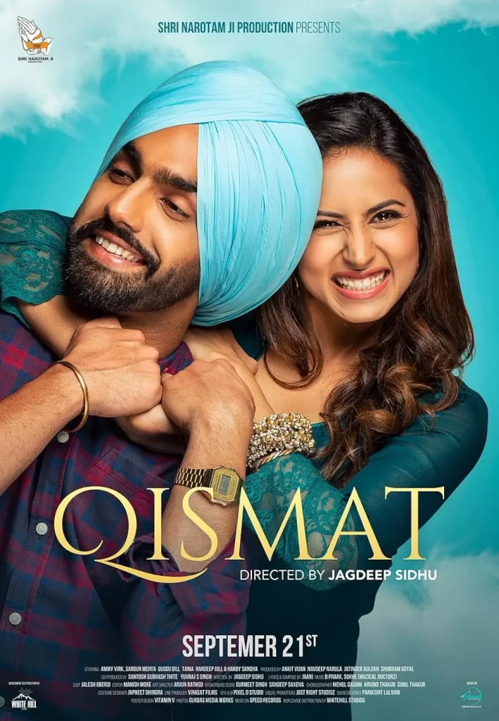 Qismat 2018 Punjabi Full Movie 480p HDRip x264 400MB ESubs Qismat