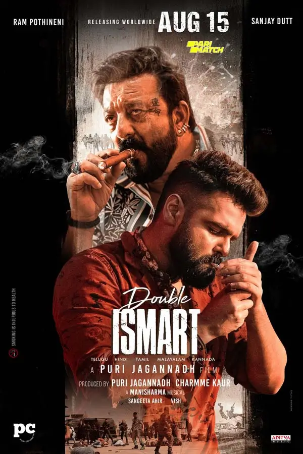 Double Ismart (2024) Hindi – Telugu Full Movie PreDVDRip x264 AAC 1080p 720p 480p Download Double Ismart