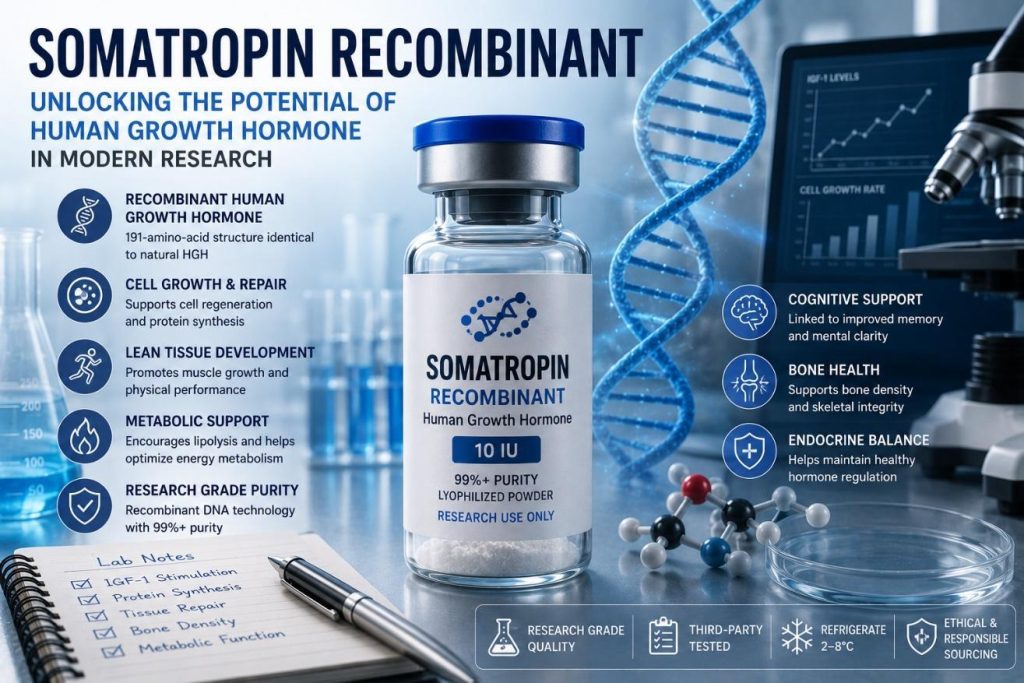 Somatropin Recombinant: The Peptide That Earns Encores in Modern Research