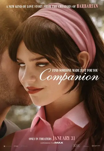 Companion (2025) English Full Movie HDRip | 1080p | 720p | 480p | ESubs Companion