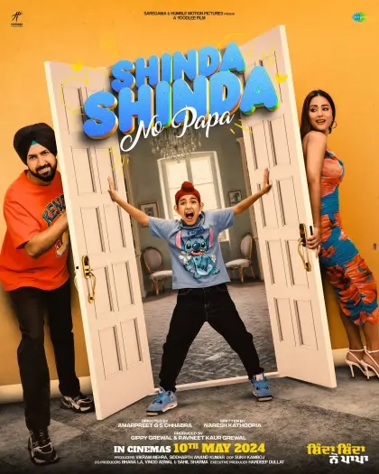 Shinda Shinda No Papa (2024) Punjabi Full Movie HDRip | 1080p | 720p | 480p | ESubs Shinda Shinda No Papa